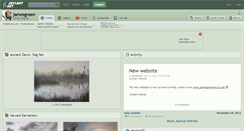 Desktop Screenshot of jamesgreen.deviantart.com