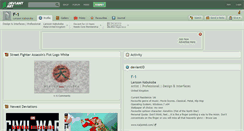 Desktop Screenshot of f-1.deviantart.com