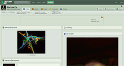 Desktop Screenshot of blackiceza.deviantart.com
