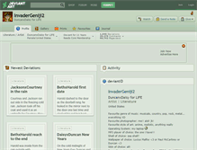 Tablet Screenshot of invadergeniji2.deviantart.com