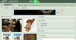 Desktop Screenshot of alexlandia12.deviantart.com