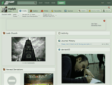 Tablet Screenshot of madyb.deviantart.com