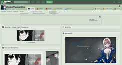 Desktop Screenshot of miyokophantomhive.deviantart.com
