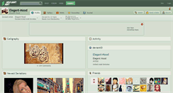 Desktop Screenshot of elegant-mood.deviantart.com