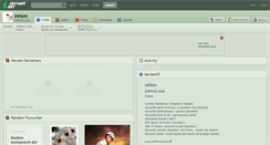 Desktop Screenshot of mhkm.deviantart.com