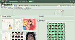 Desktop Screenshot of mhaimaiimais.deviantart.com