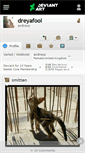 Mobile Screenshot of dreyafool.deviantart.com