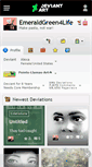 Mobile Screenshot of emeraldgreen4life.deviantart.com