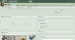 Desktop Screenshot of lisa31468.deviantart.com