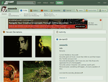 Tablet Screenshot of aaaaada.deviantart.com