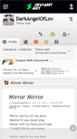 Mobile Screenshot of darkangeloflov.deviantart.com