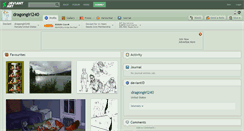 Desktop Screenshot of dragongirl240.deviantart.com