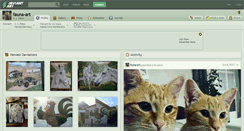 Desktop Screenshot of fauna-art.deviantart.com