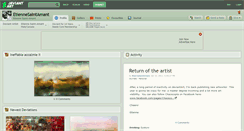 Desktop Screenshot of etiennesaintamant.deviantart.com