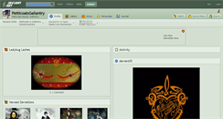 Desktop Screenshot of petticoatsgallantry.deviantart.com