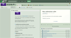 Desktop Screenshot of darkdesign-gfx.deviantart.com