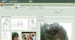 Desktop Screenshot of princessstorm09.deviantart.com
