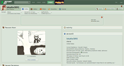 Desktop Screenshot of lotusfox5892.deviantart.com