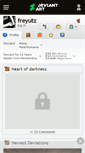 Mobile Screenshot of freyutz.deviantart.com