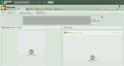 Desktop Screenshot of eox-lust.deviantart.com