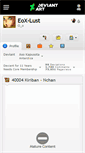 Mobile Screenshot of eox-lust.deviantart.com