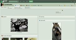 Desktop Screenshot of clichebreaker.deviantart.com
