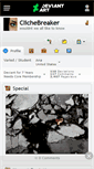 Mobile Screenshot of clichebreaker.deviantart.com