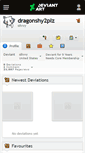 Mobile Screenshot of dragonshy2plz.deviantart.com