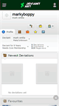 Mobile Screenshot of markyboppy.deviantart.com