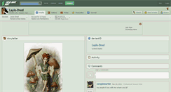 Desktop Screenshot of laylo-dred.deviantart.com