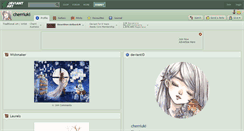 Desktop Screenshot of cherriuki.deviantart.com