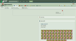Desktop Screenshot of goku-lover21.deviantart.com