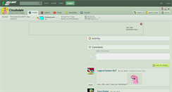 Desktop Screenshot of cloudsdale.deviantart.com