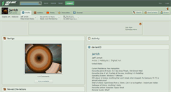 Desktop Screenshot of jarrich.deviantart.com