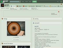 Tablet Screenshot of jarrich.deviantart.com