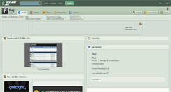 Desktop Screenshot of faaj.deviantart.com