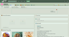 Desktop Screenshot of kokorox.deviantart.com