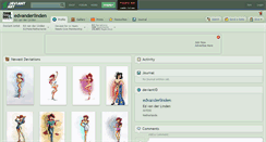 Desktop Screenshot of edvanderlinden.deviantart.com
