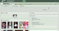 Desktop Screenshot of kinkan-town.deviantart.com