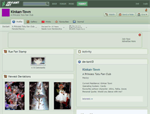 Tablet Screenshot of kinkan-town.deviantart.com