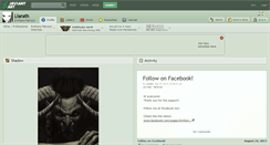 Desktop Screenshot of liarath.deviantart.com