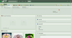 Desktop Screenshot of jtoon.deviantart.com
