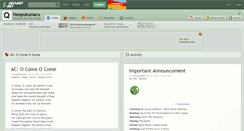 Desktop Screenshot of henpukumaru.deviantart.com