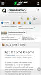 Mobile Screenshot of henpukumaru.deviantart.com