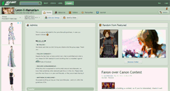 Desktop Screenshot of leon-x-manuela.deviantart.com