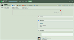 Desktop Screenshot of hanerz.deviantart.com