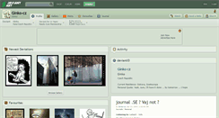 Desktop Screenshot of ginko-cz.deviantart.com