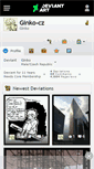 Mobile Screenshot of ginko-cz.deviantart.com