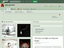 Tablet Screenshot of little-mountain.deviantart.com