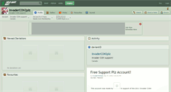 Desktop Screenshot of invadercon2plz.deviantart.com